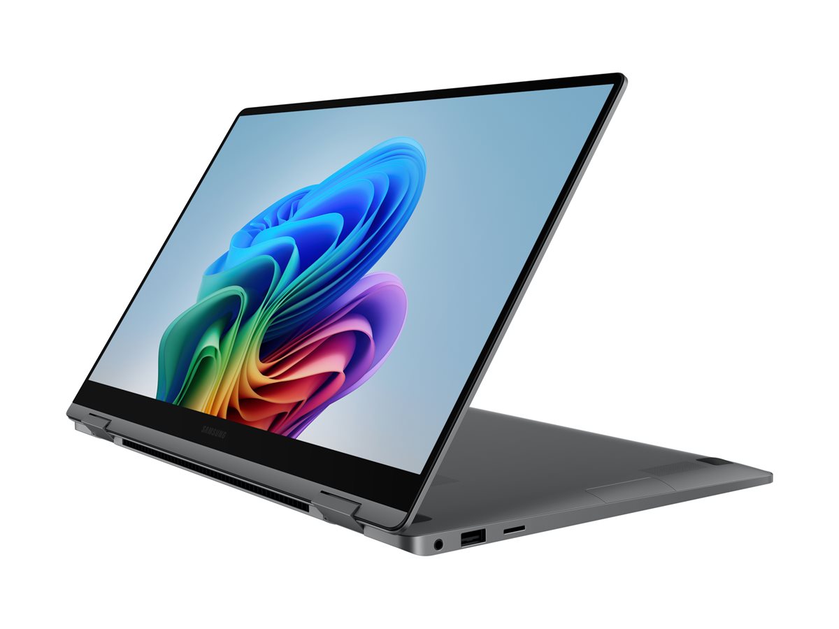 Samsung Galaxy Book5 360 - Flip-Design - Intel Core Ultra 7 258V / 2.2 GHz - Evo - Win 11 Home - Intel Arc Graphics 140V - 32 GB RAM - 1 TB SSD NVMe - 39.6 cm (15.6")