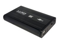 LogiLink Enclosure 3,5 Inch S-ATA HDD USB 2.0 Alu (UA0082)