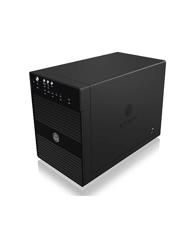 ICY BOX IB-3640SU3 - Festplatten-Array - 4 Schächte (SATA-600), Ansicht 2