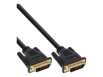 InLine DVI-D Anschlusskabel Premium - digital 24+1 ST  ST - Dual Link - 5m