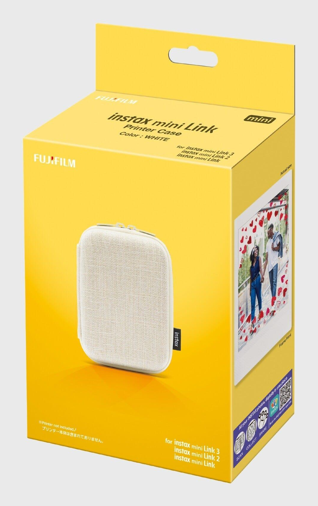 Fujifilm Instax - Tasche für Instantdrucker - Clay White, Ansicht 3