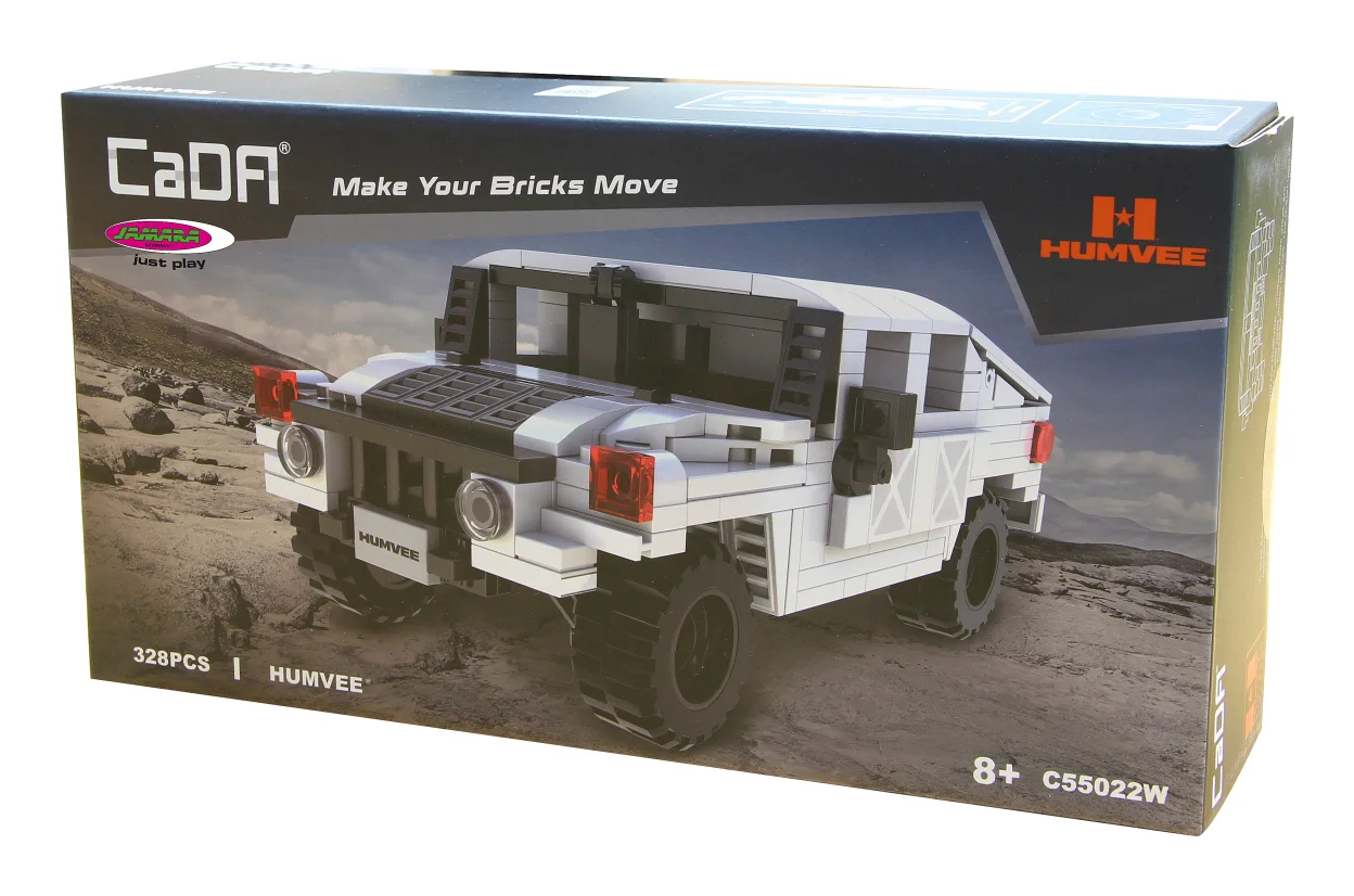 JAMARA CaDA Humvee 1 24 Bricks weiß 8+, Ansicht 4