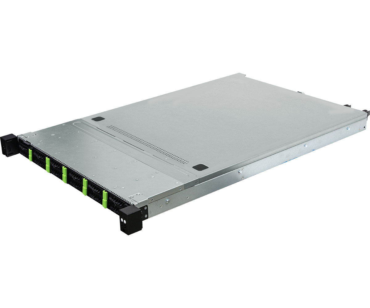 ASRock Rack 1U12E-GENOA/2L2T - Server - Rack-Montage - 1U - 1-Weg - keine CPU - RAM 0 GB - SATA/NVMe, Ansicht 2