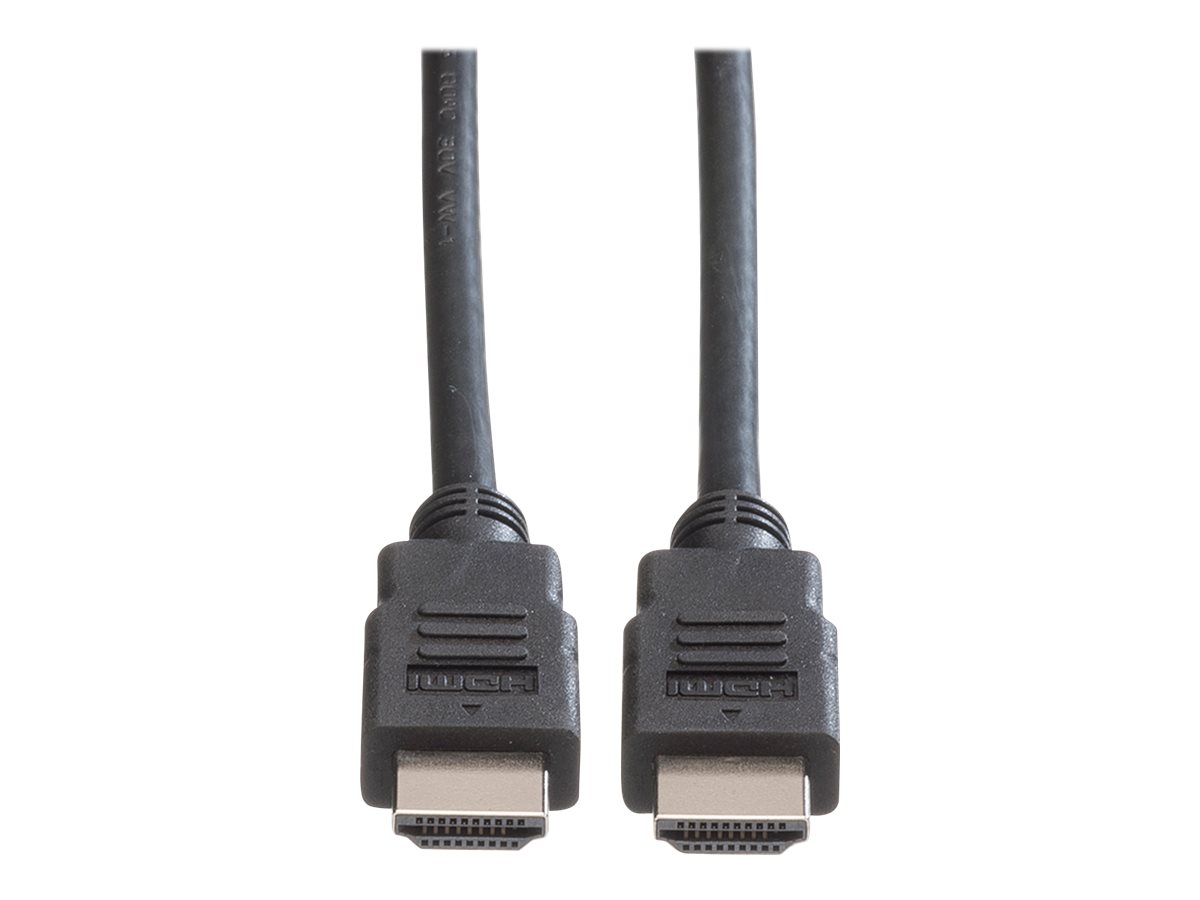 ROLINE HDMI-Kabel mit Ethernet - HDMI männlich zu HDMI männlich