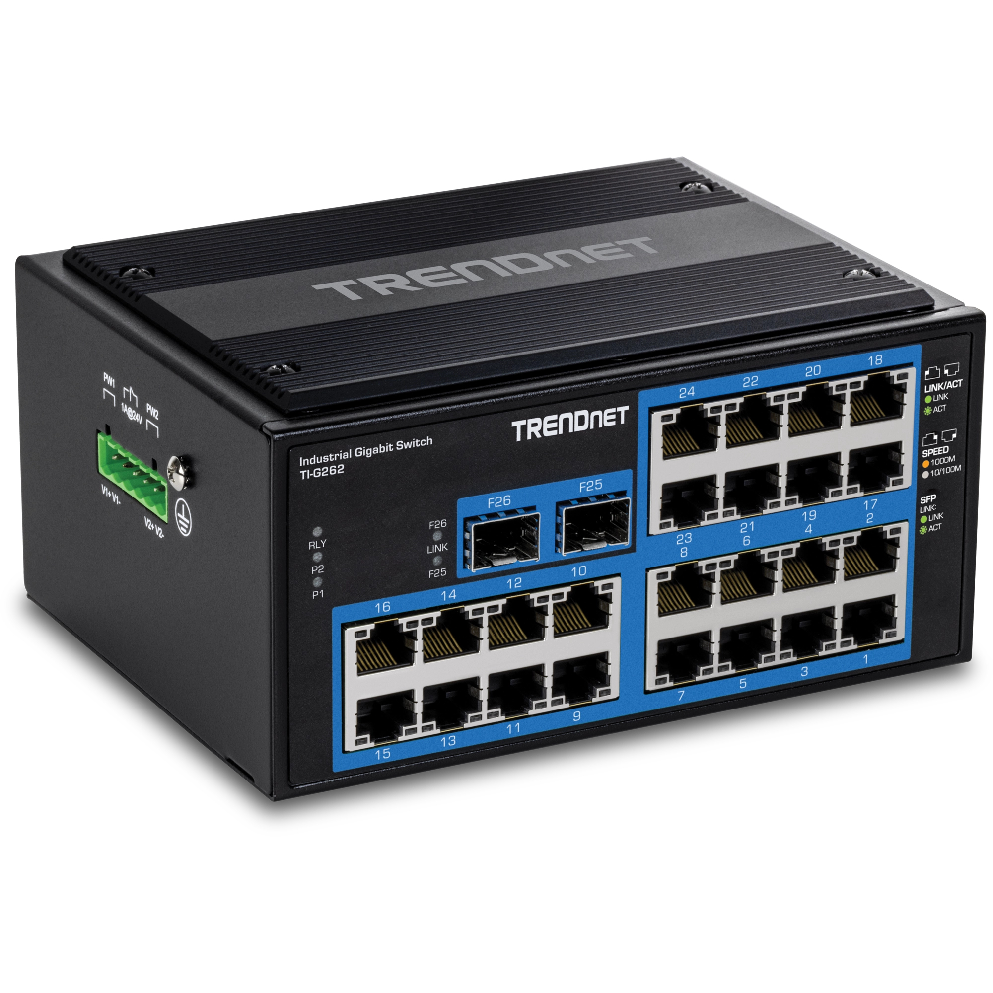 TRENDnet 26-PORT HARDENED INDUSTRIAL, Ansicht 2
