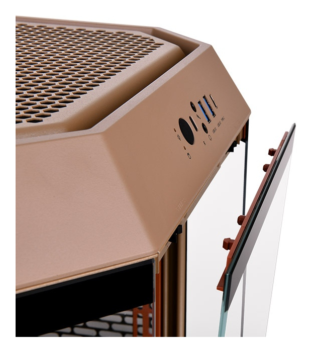 Thermaltake The Tower 300 - Micro Tower - micro ATX - Seitenteil mit Fenster (gehärtetes Glas), Ansicht 2