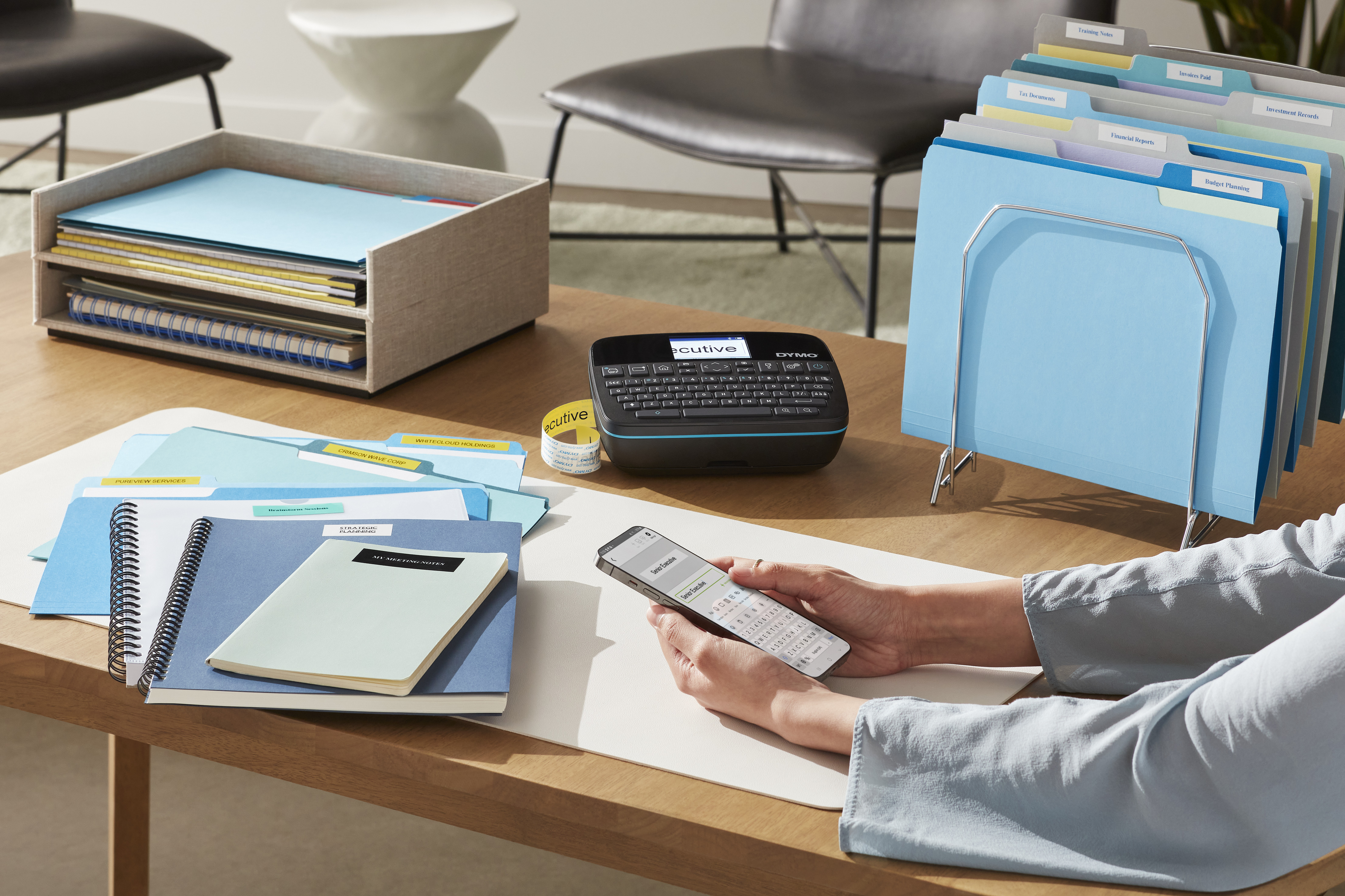Dymo LabelManager Executive 640 CB - Etiketten-/Labeldrucker - Bluetooth, Ansicht 3