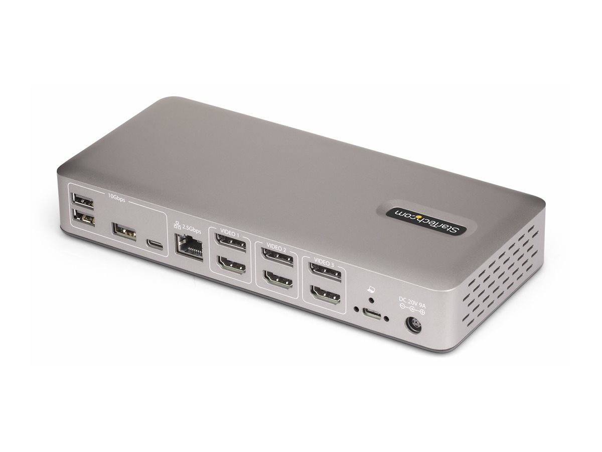 StarTech.com Triple-Monitor USB4 Docking Station