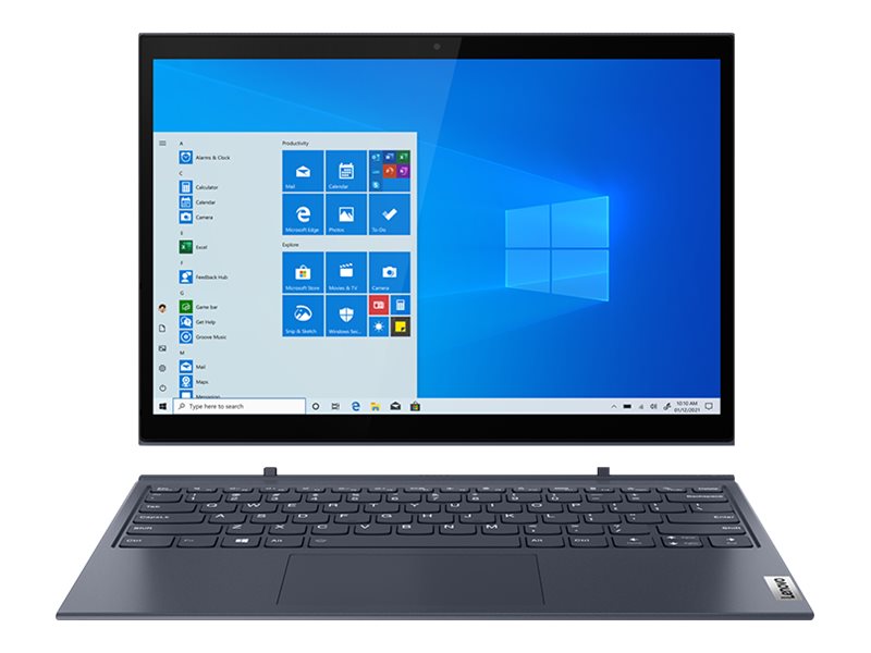 Lenovo Yoga Duet 7 13ITL6 82MA - Tablet - mit abnehmbarer Tastatur - Intel Core i5 1135G7 / 2.4 GHz - Win 11 Home - Intel Iris Xe Grafik - 8 GB RAM - 512 GB SSD NVMe - 33 cm (13")