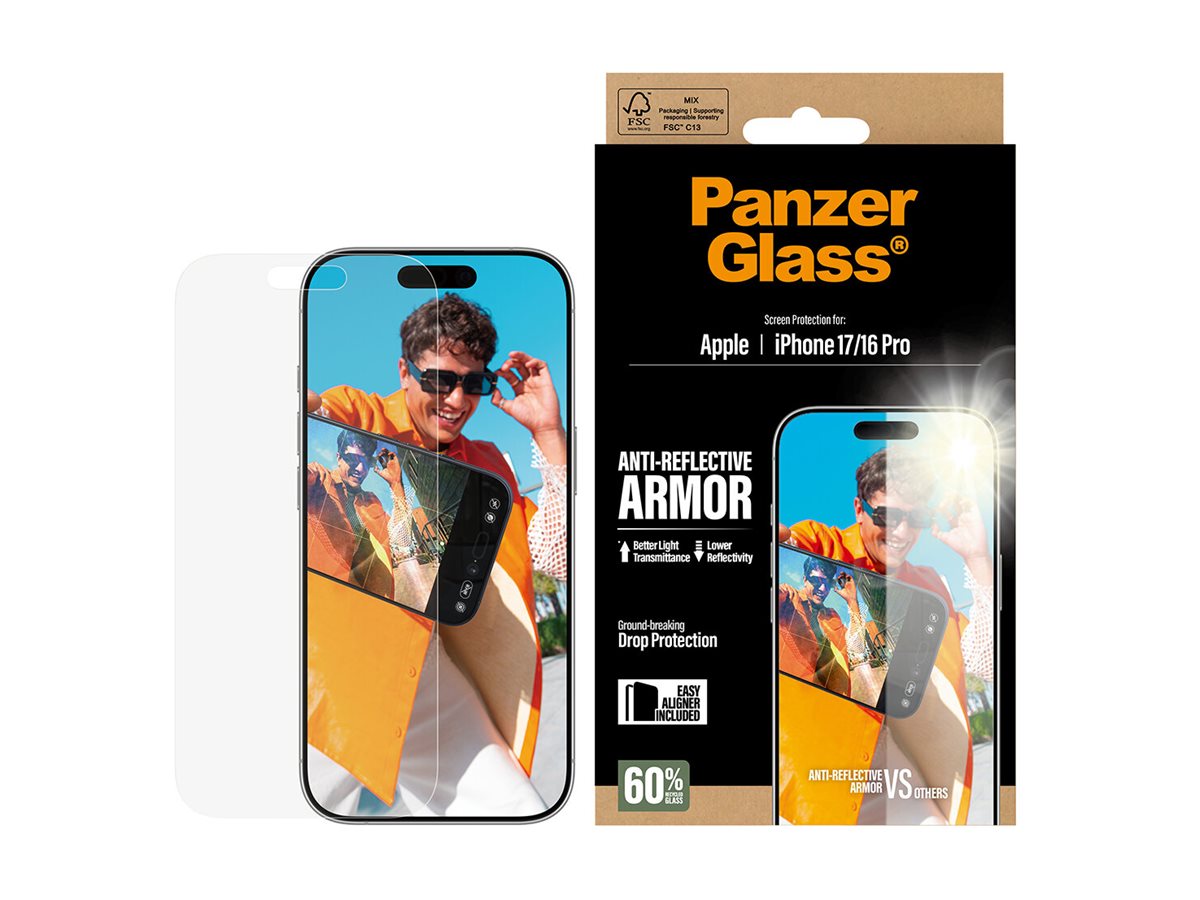 PanzerGlass Bildschirmschutz für Handy - anti-reflective armor, with EasyAligner, Ansicht 4