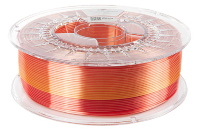 Spectrum Filaments Filament· PLA SILK Rainbow· FIRE RED· 1.75mm· 1kg, Ansicht 4
