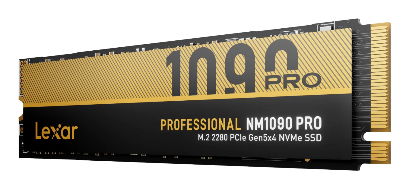 Lexar Professional NM1090 PRO - SSD - 1 TB - intern - M.2 2280 - PCI Express 5.0 x4 (NVMe), Ansicht 4