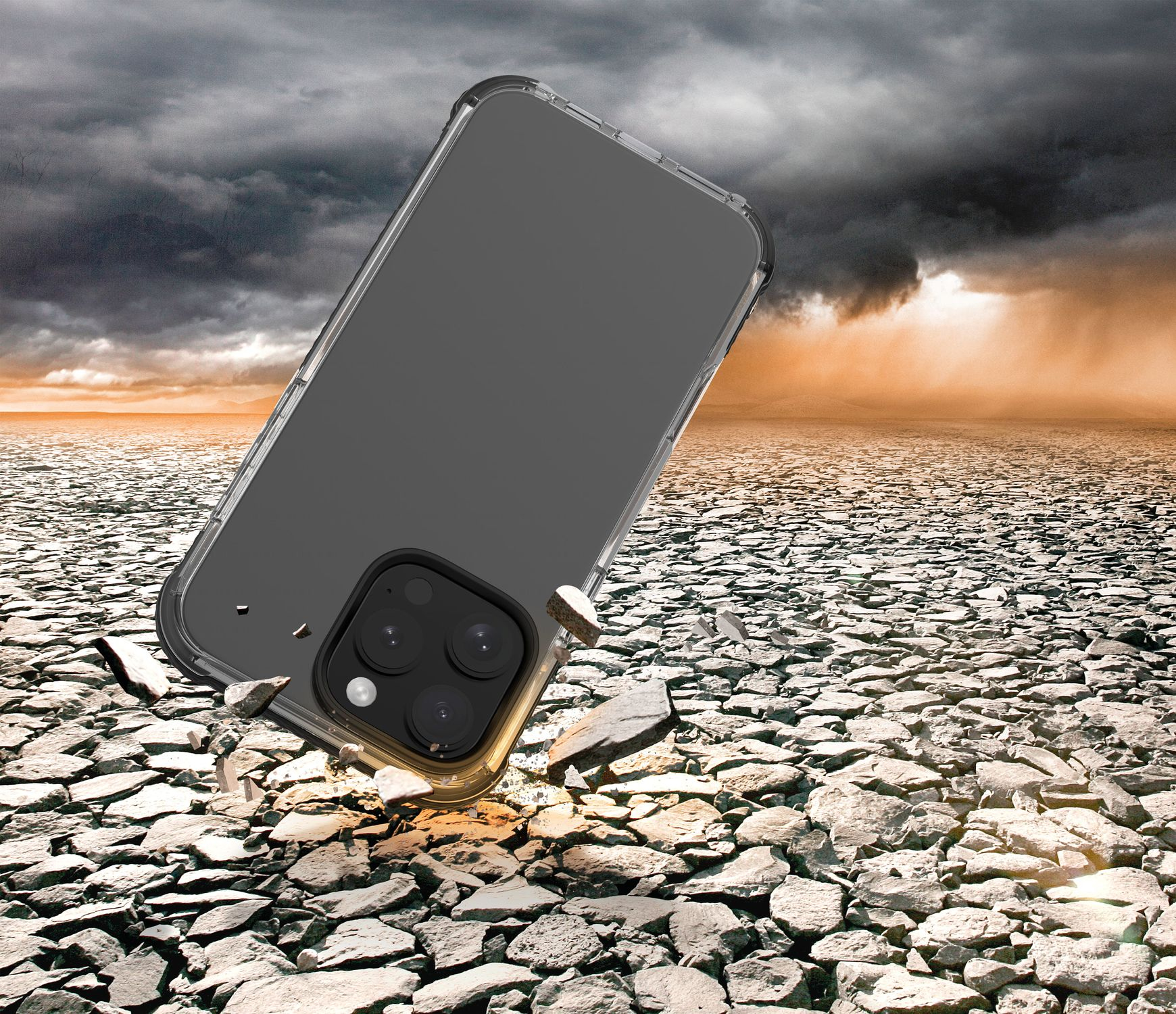 Cellularline Strong Guard Case iPhone 16 Pro Clear, Ansicht 4