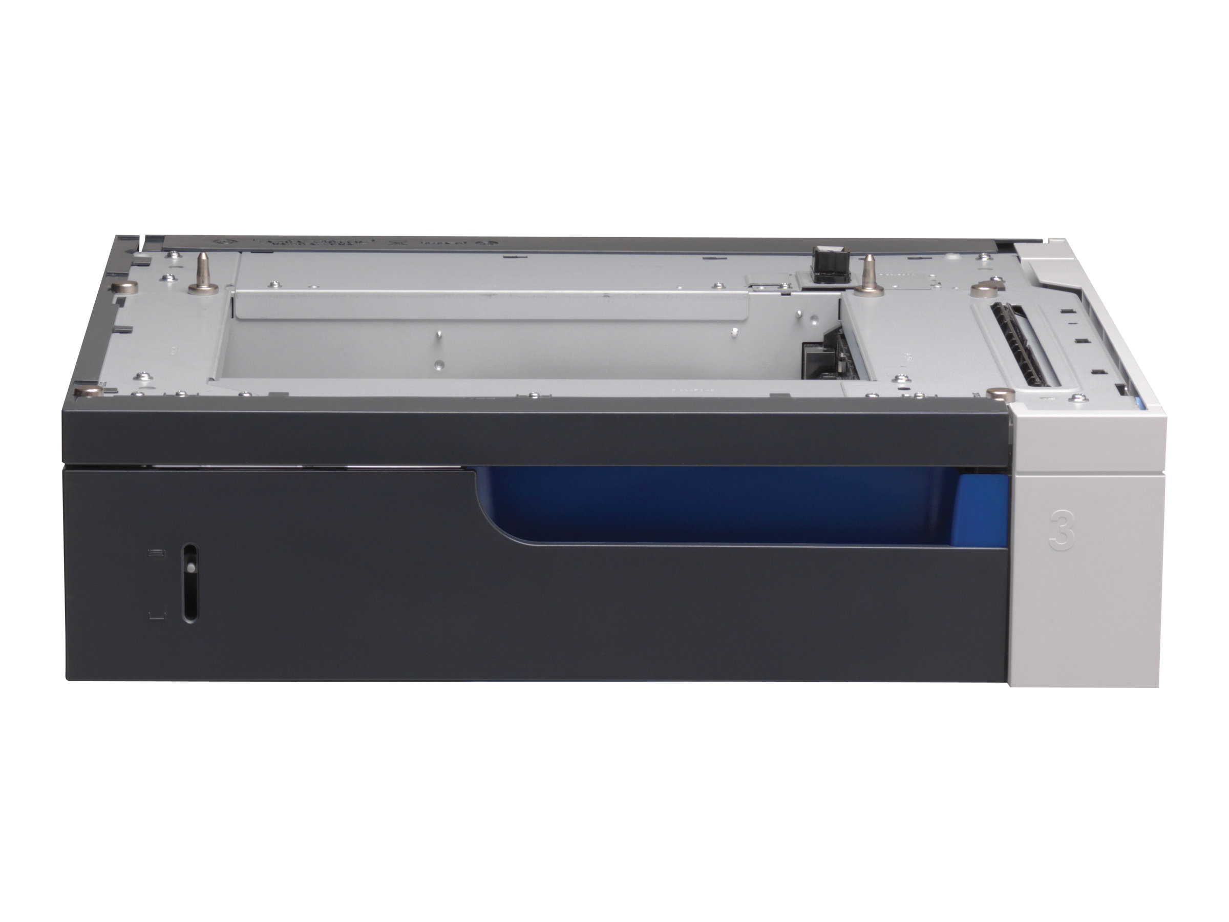 Medienschacht - 500 Blätter in 1 Schublade für A3, A4 und A5 - für HP Color LaserJet Professional CP5225 Drucker, CP5225dn Drucker und CP5225n Drucker