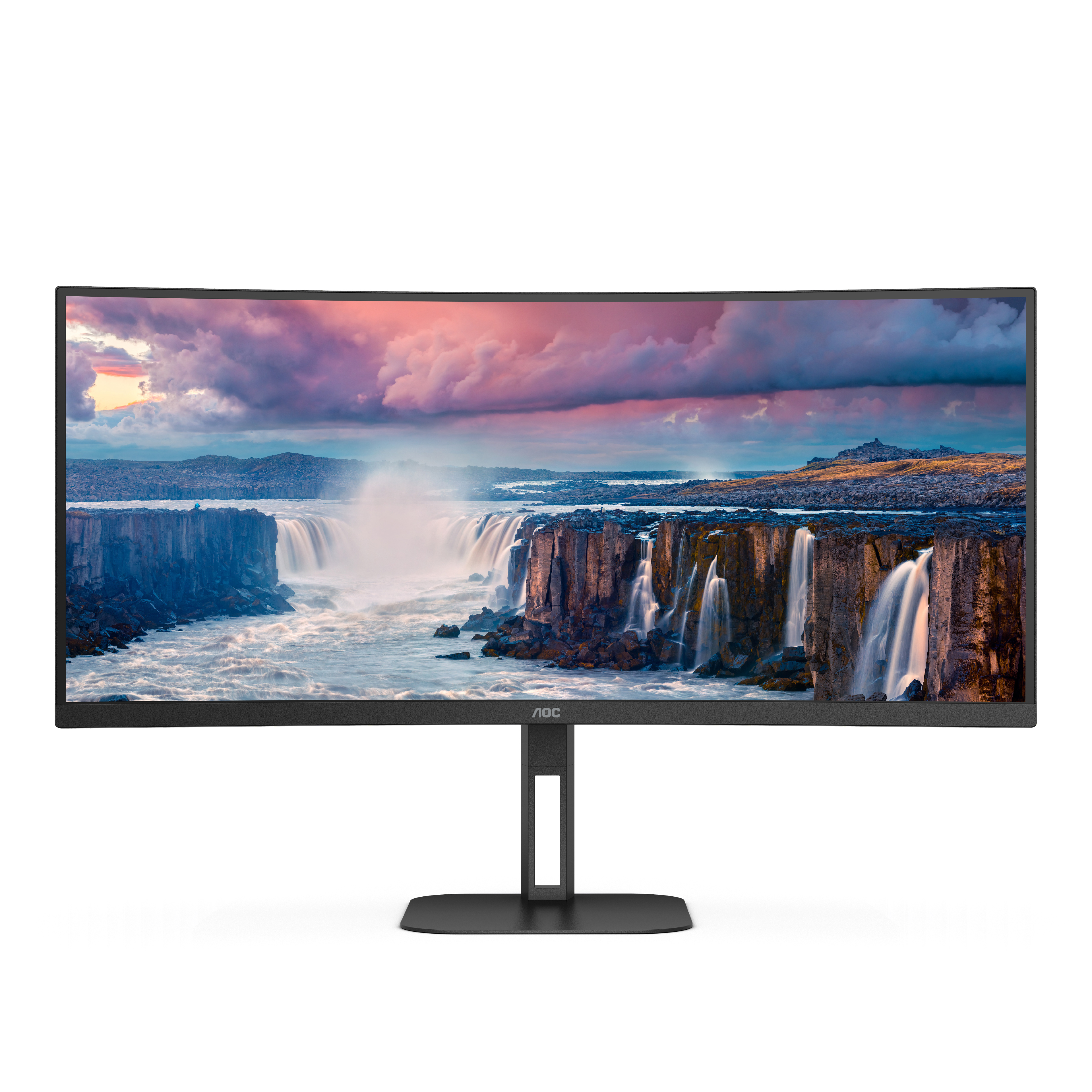 AOC Value-line CU34V5C/BK - V5 series - LED-Monitor - gebogen - 86.4 cm (34), Ansicht 2