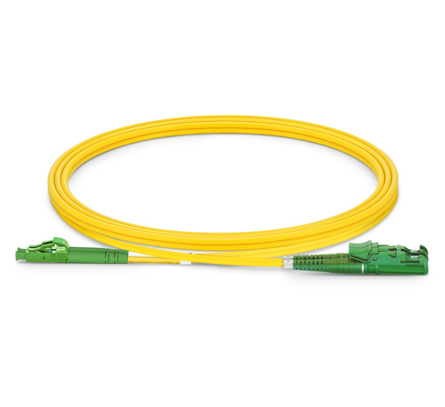 Equip Patchkabel E2000/Apc->Lc/Apc Sm Duplex OS2 gelb - Multimode-Faser - 10 m, Ansicht 3
