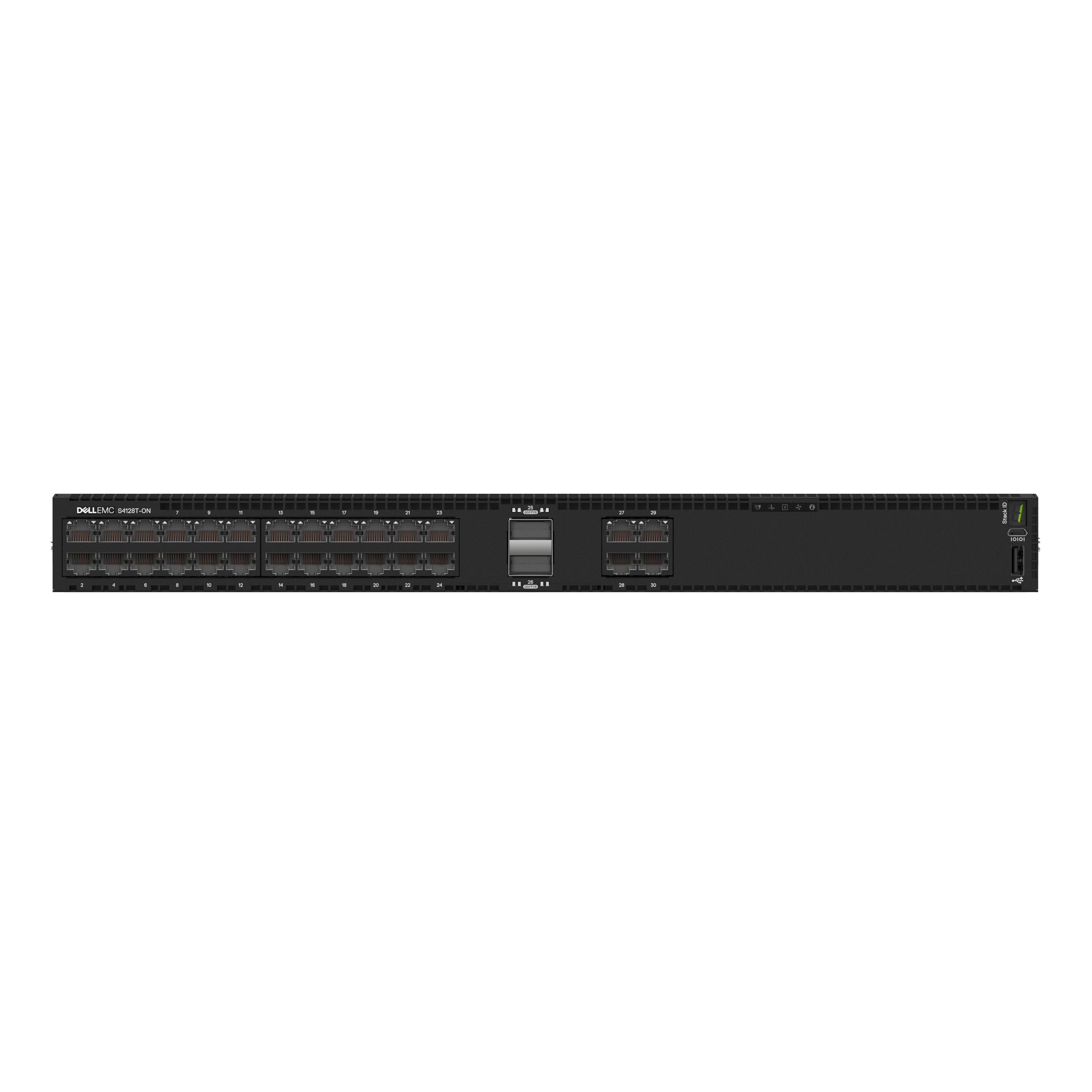 Dell S-Series S4128T - Managed - L2/L3 - 10G Ethernet (100/1000/10000) - 100 Gigabit Ethernet - Rack-Einbau - 1U