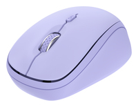 Trust Yvi+ Kompakte kabellose Maus für mehrere Geräte - Purpur - Maus - 1.600 dpi