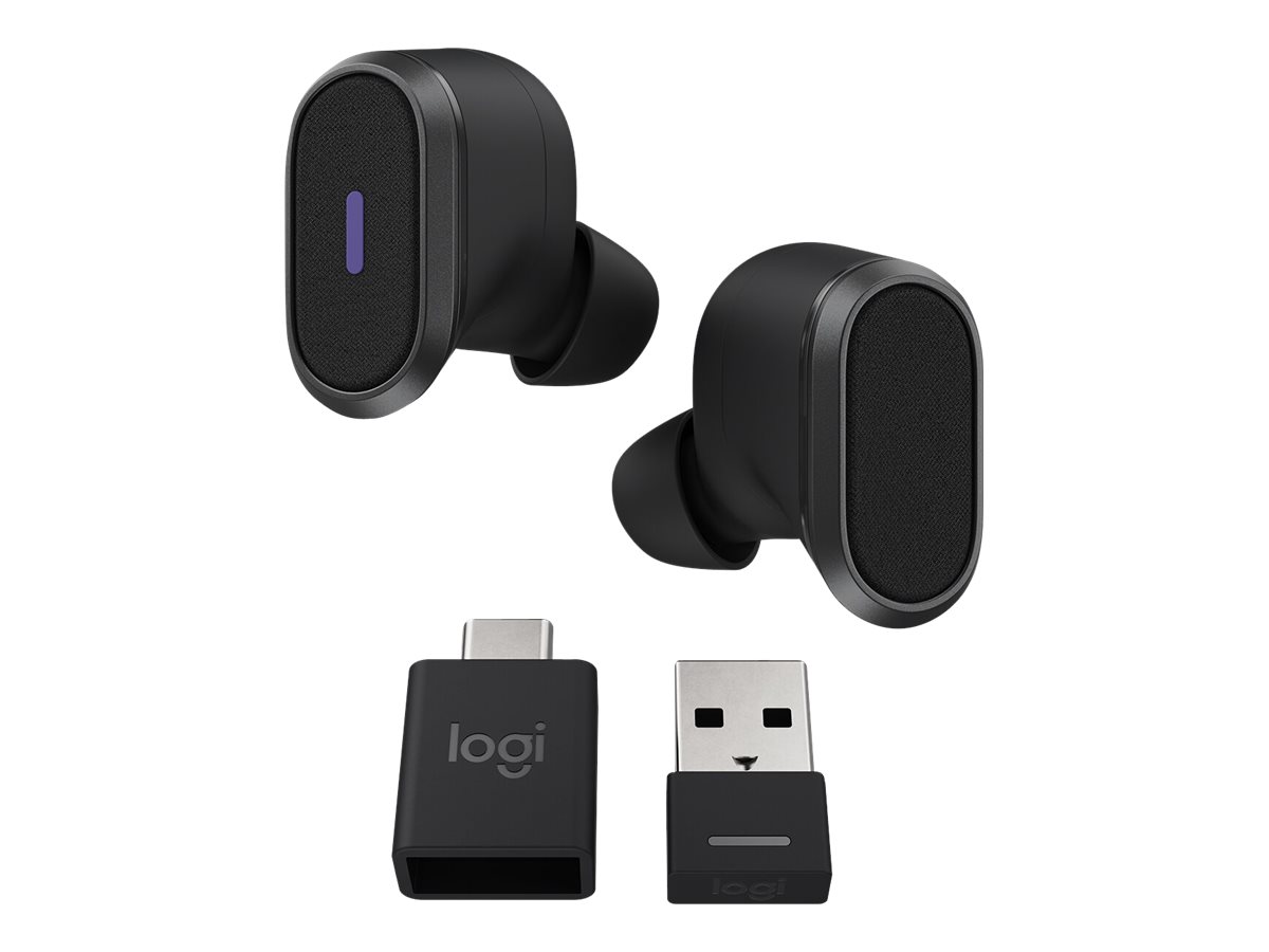 Logitech Zone True Wireless - True Wireless-Kopfhörer mit Mikrofon