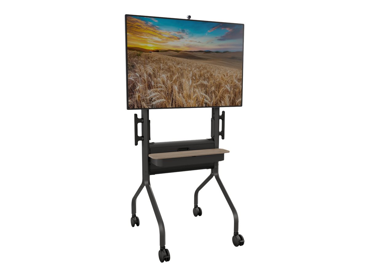 Chief Voyager LSCUB Höhenverstellbarer AV-TV-Wagen 50"-75" Schwarz