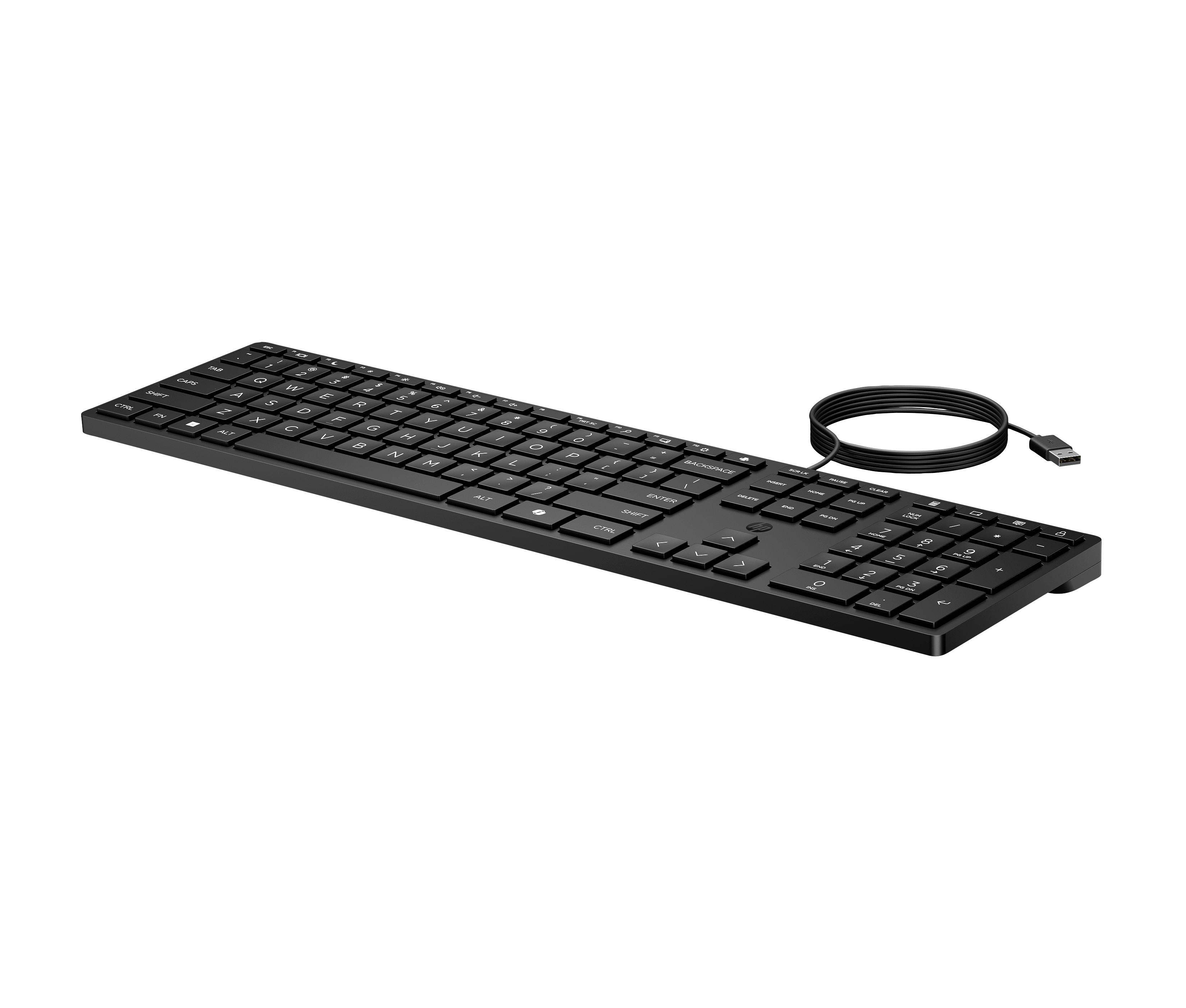 HP Desktop 320K - Tastatur - USB - TL: Französisch, AZERTY, Ansicht 2