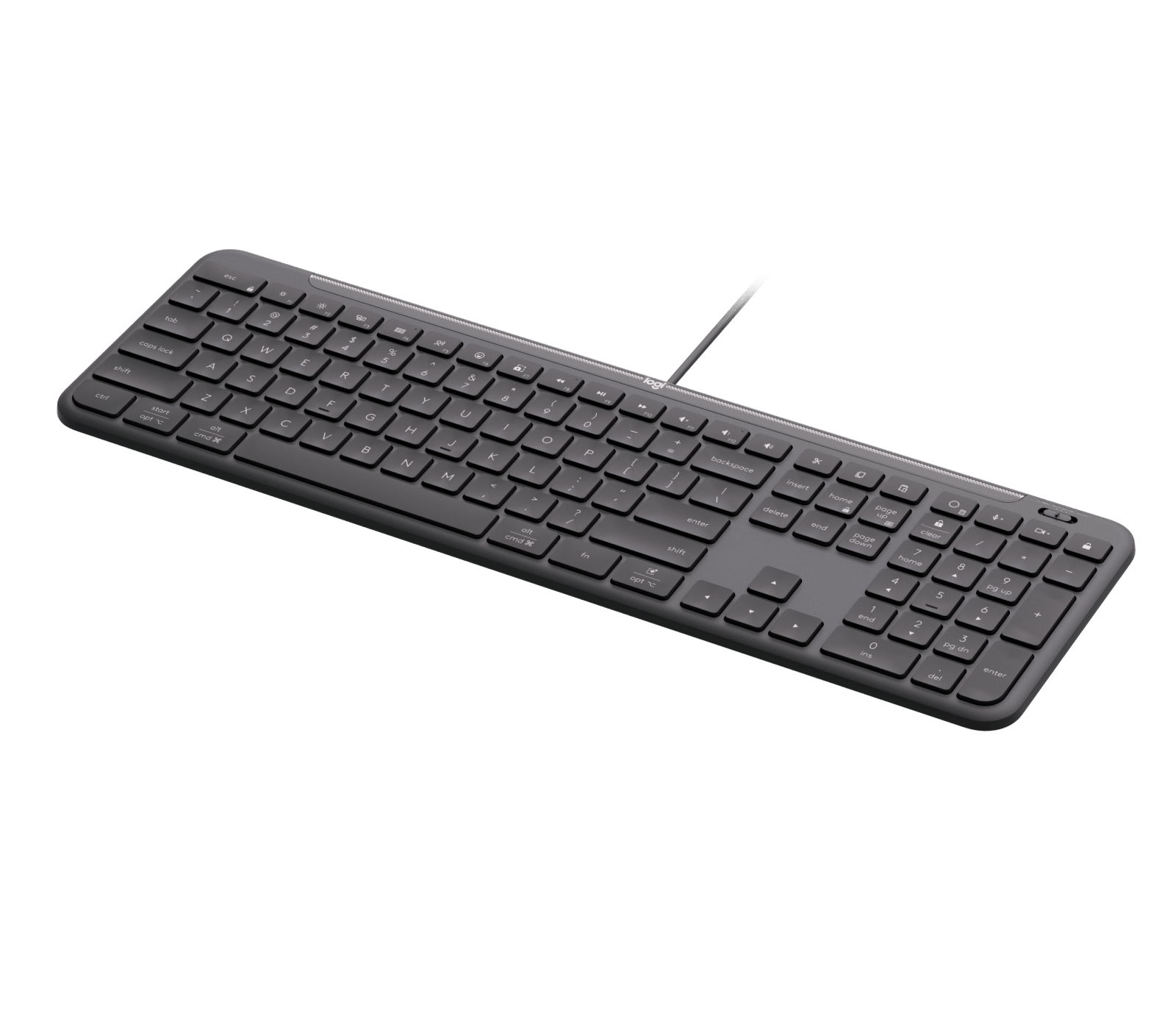 Logitech Signature Slim Wired K620 for Business - TL: Deutsch, QWERTZ, Ansicht 3