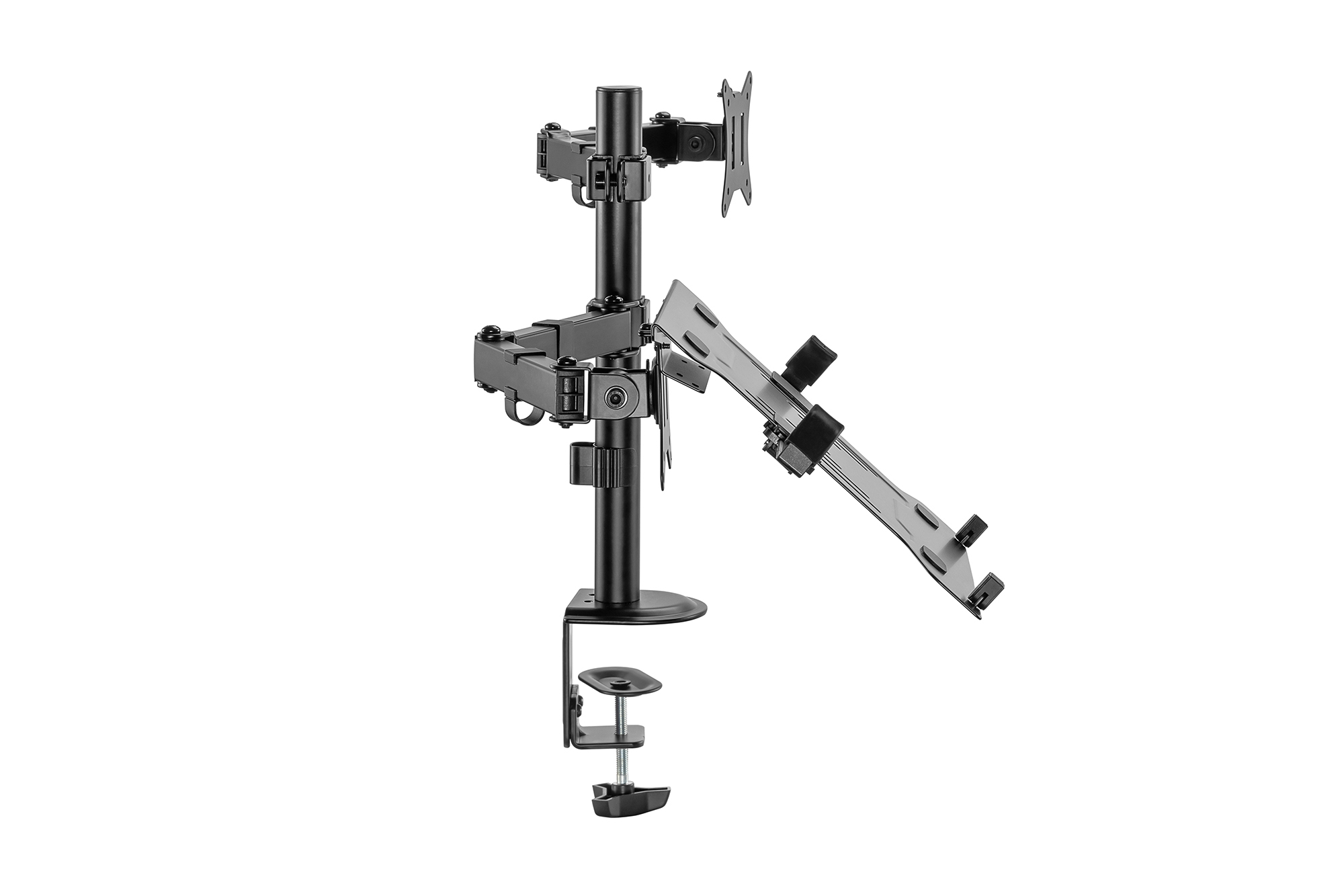 DIGITUS Universal Monitorhalter mit Notebookhalterung, Ansicht 3