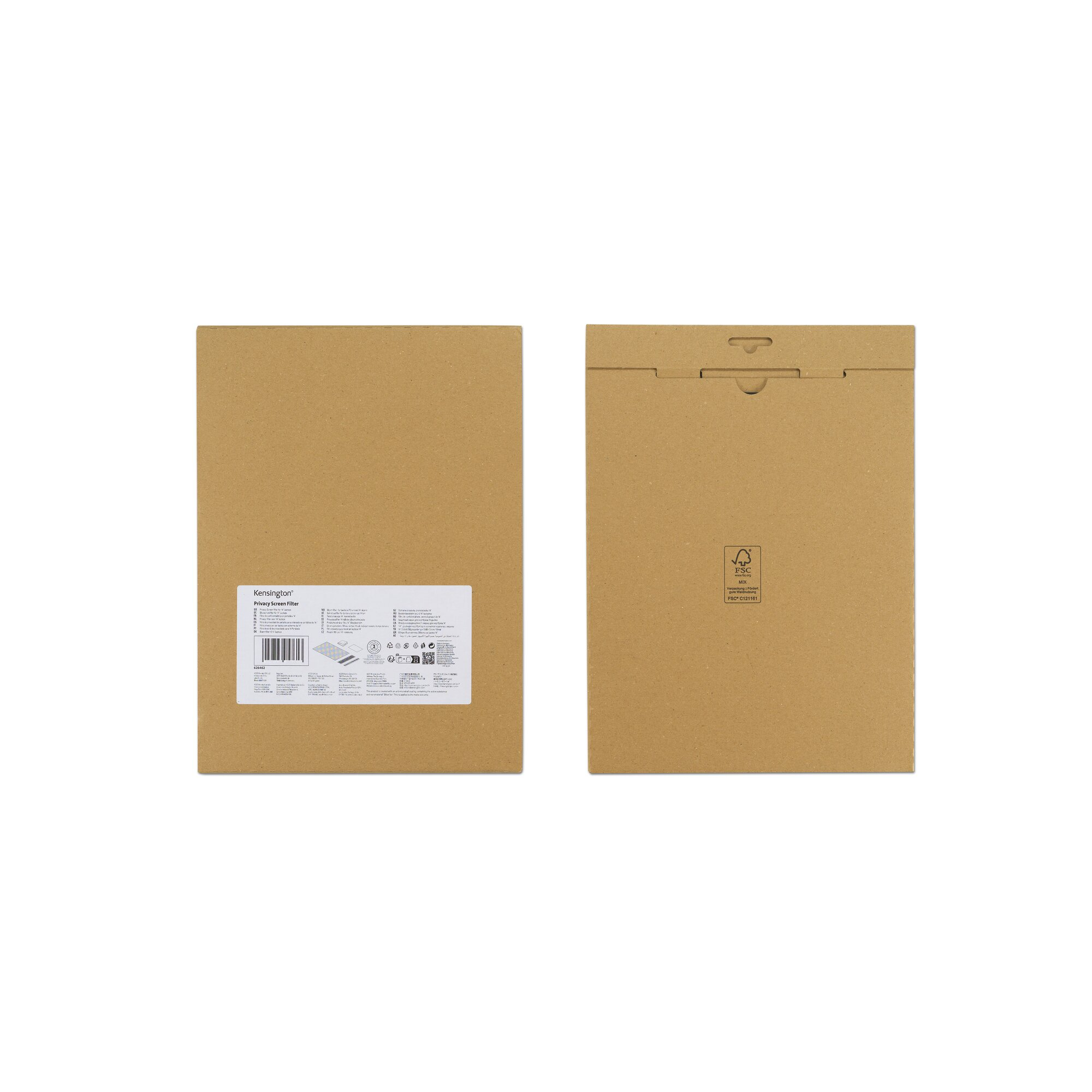 Kensington Blickschutzfilter für Notebook - 2-Wege - entfernbar - 40.6 cm (16), Ansicht 2