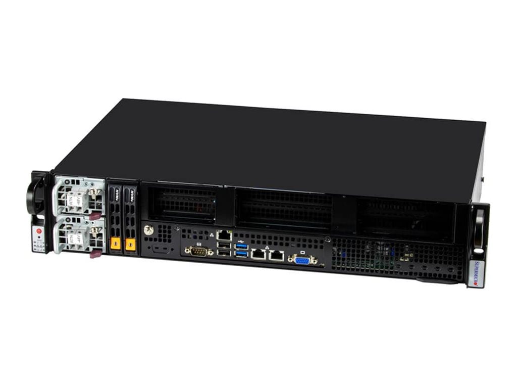 Supermicro IoT SuperServer 211E-FRDN2T - Server - Rack-Montage - 2U - 1-Weg - keine CPU - RAM 0 GB - NVMe - Hot-Swap 6.4 cm (2.5)