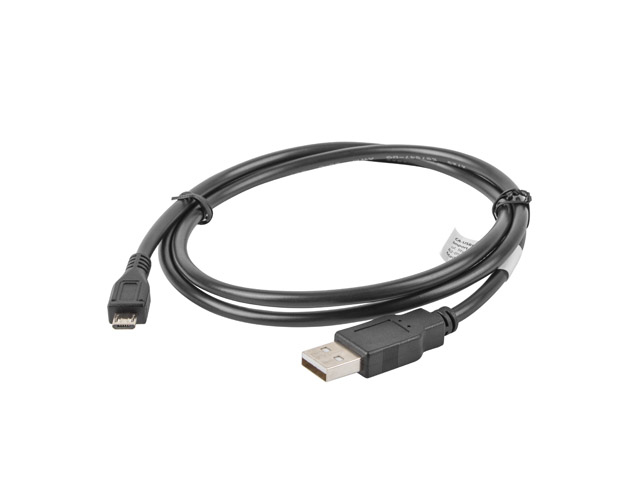 Lanberg CA-USBM-10CC-0010-BK - 1 m - Micro-USB B - USB A - USB 2.0 - 0,48 Gbit/s - Schwarz, Ansicht 2