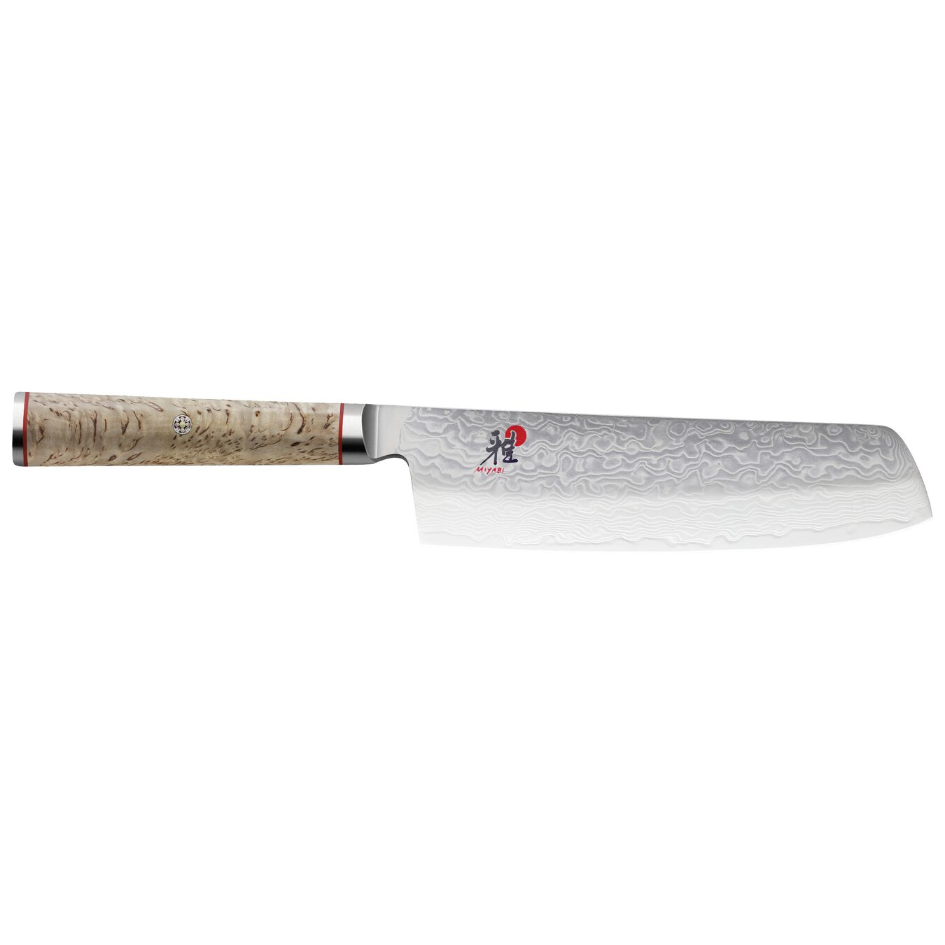 Zwilling MIYABI 5000 MCD - Nakiri-Messer - 17 cm - braun von LumaTech