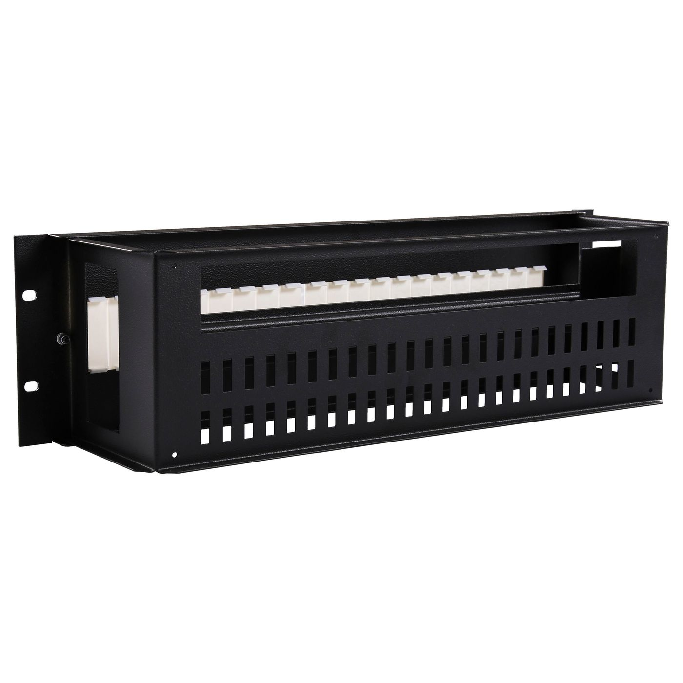Lanview RAX630BL - Schwarz - 3U - 19 - Rund - 482 mm - 123 mm, Ansicht 4