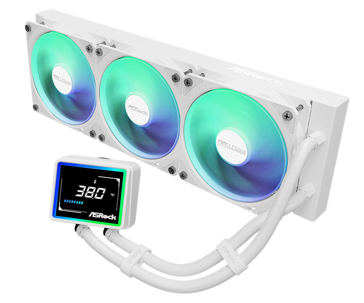 ASRock CPC Challenger 360 Digital ARGB White, Ansicht 2