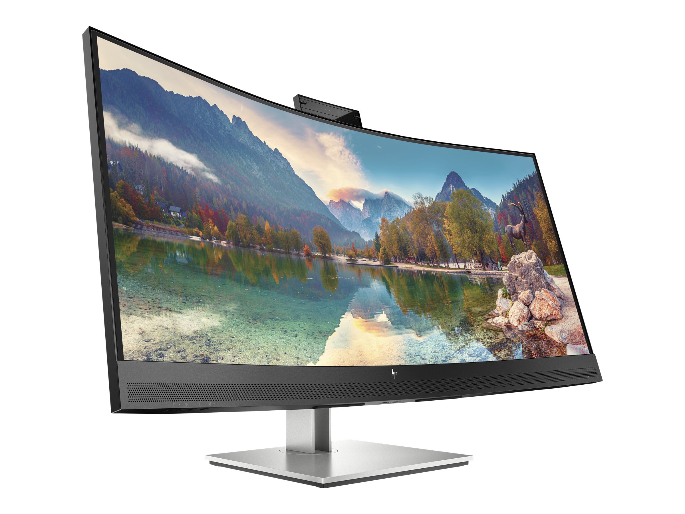 HP E34m G4 Conferencing Monitor - E-Series - LED-Monitor - gebogen - 86.36 cm (34)