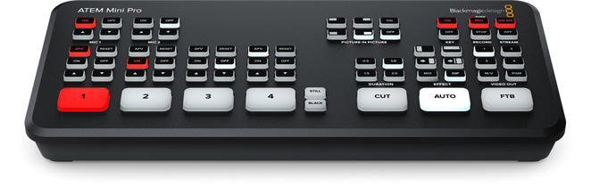 Blackmagic ATEM Mini Pro - Videoproduktionssystem, Ansicht 2