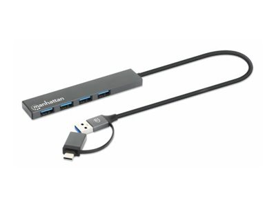 Manhattan Hub - 4 x USB 3.2 Gen 1 - Desktop, Ansicht 2
