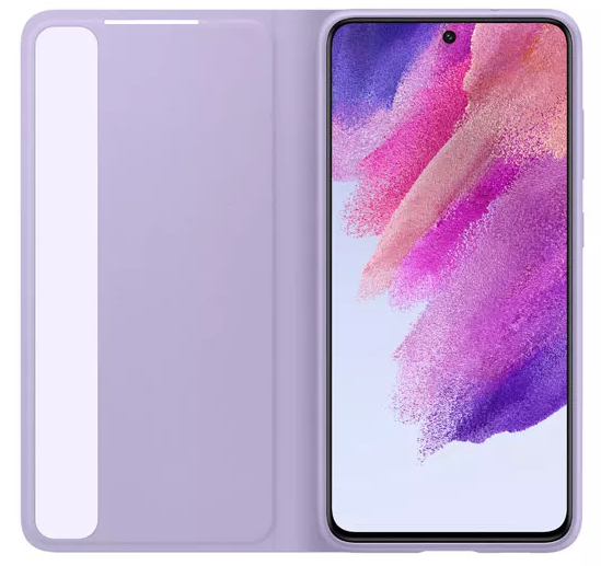Samsung Smart Clear View Cover für Galaxy S21 FE Lavender