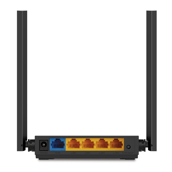 TP-LINK Archer C54 - Wi-Fi 5 (802.11ac) - Dual-Band (2,4 GHz/5 GHz) - Eingebauter Ethernet-Anschluss - Schwarz, Ansicht 3
