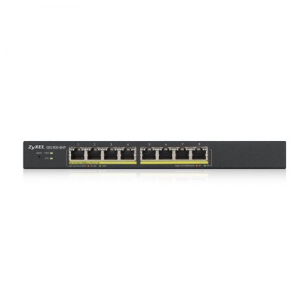 ZyXEL GS1900-8HP - Switch - Smart - 8 x 10/100/1000 (PoE+), Ansicht 2