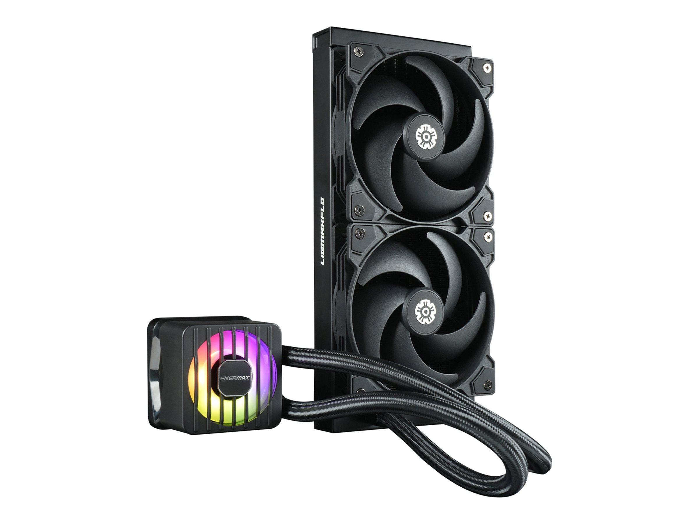 Enermax LIQMAXFLO SR ELC-LMF240-SF - Prozessor-Flüssigkeitskühlsystem - ARGB - Kühlergröße: 240 mm - (für: LGA115x Socke