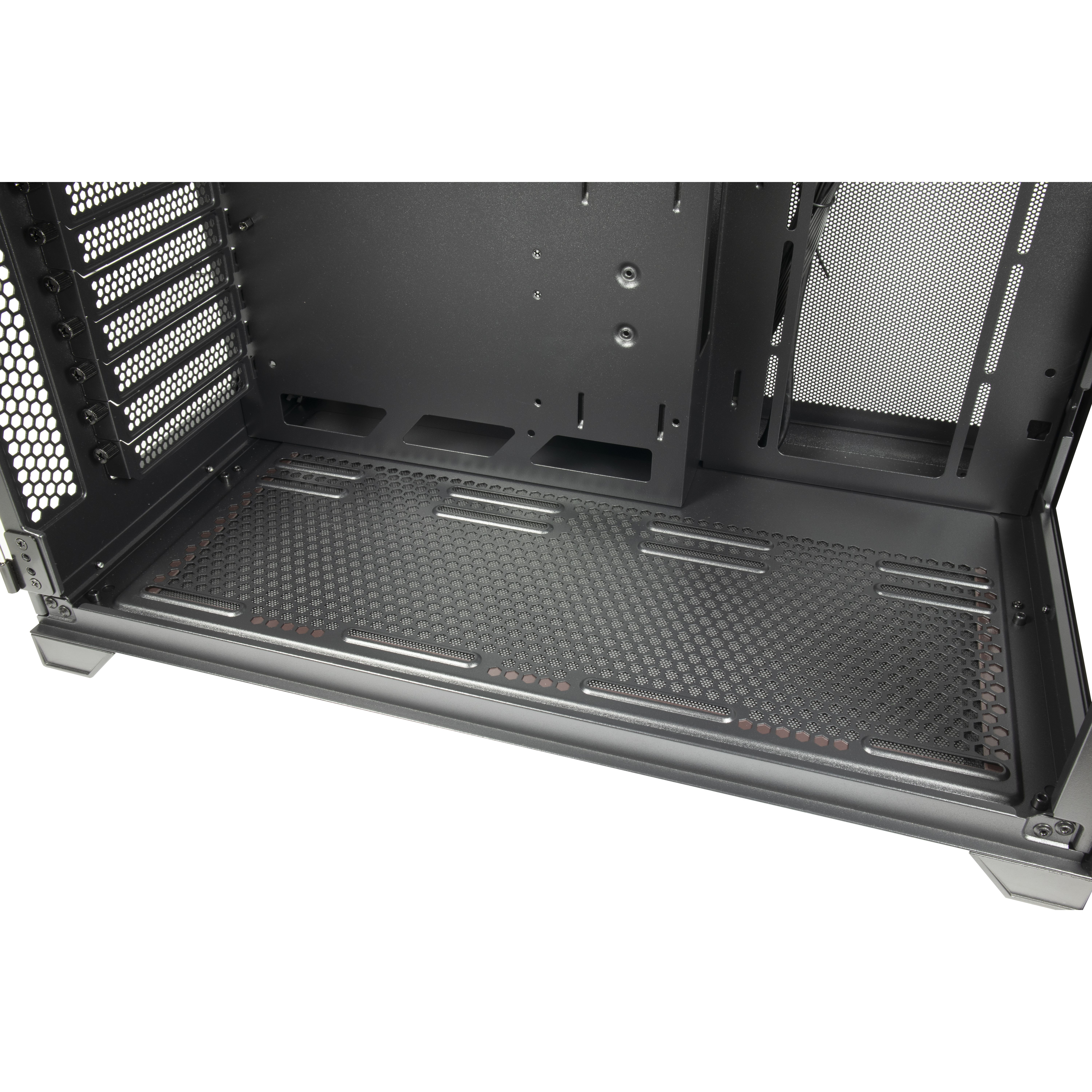 Inter-Tech h C-703 Vision ATX Gaming Gehäuse Tempered Glass Schwarz - Gehäuse - ATX, Ansicht 2