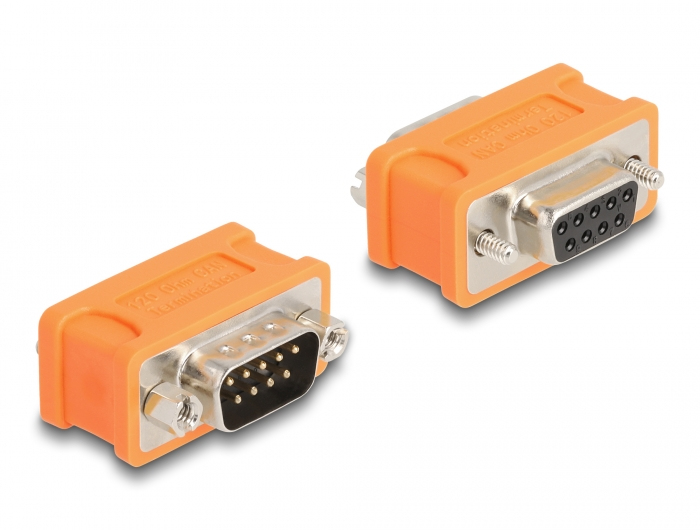 Delock Serieller Adapter - DB-9 (M) zu DB-9 (W), Ansicht 2