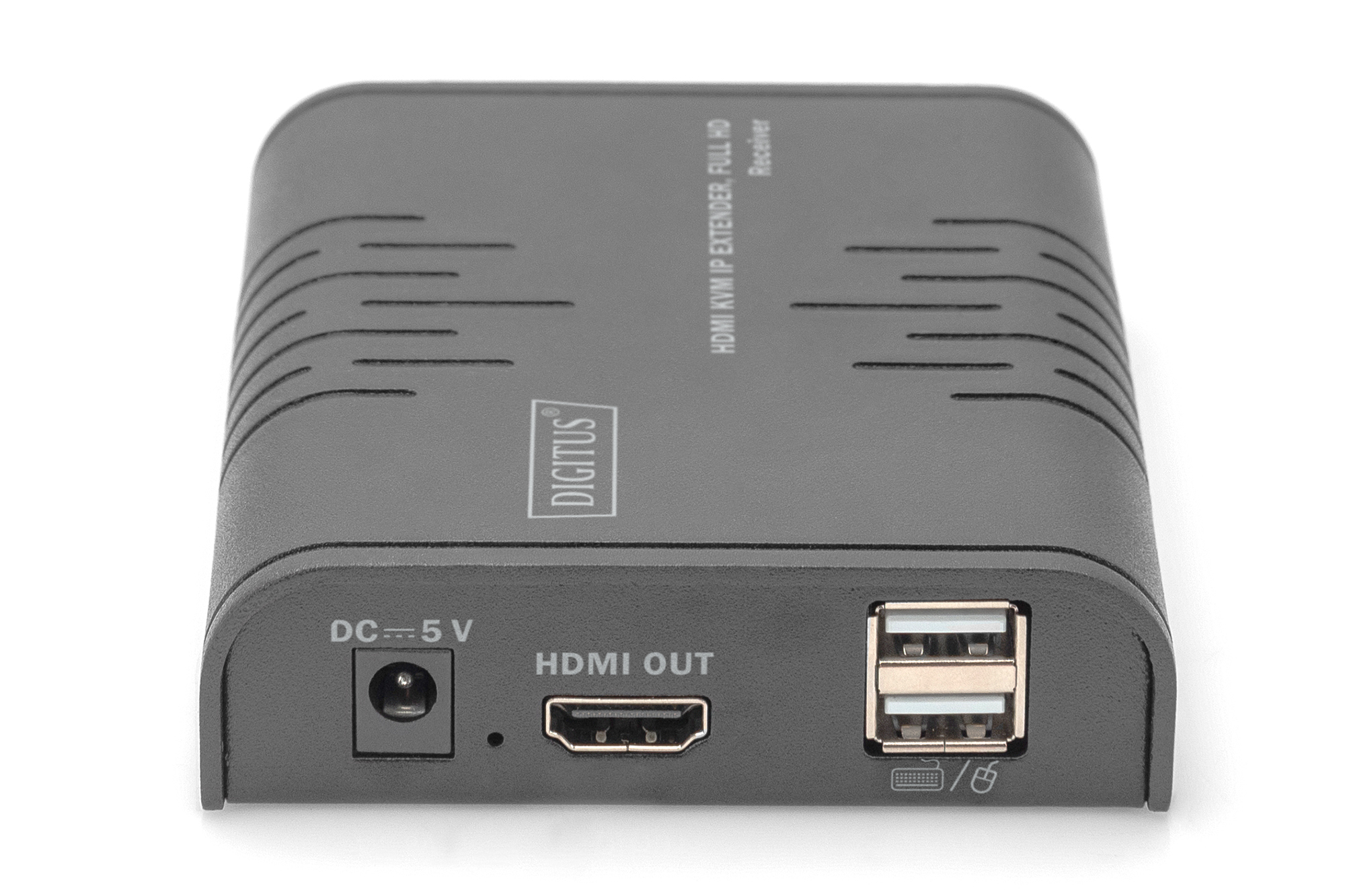 DIGITUS HDMI KVM IP Extender Receiver, Full HD, Ansicht 3