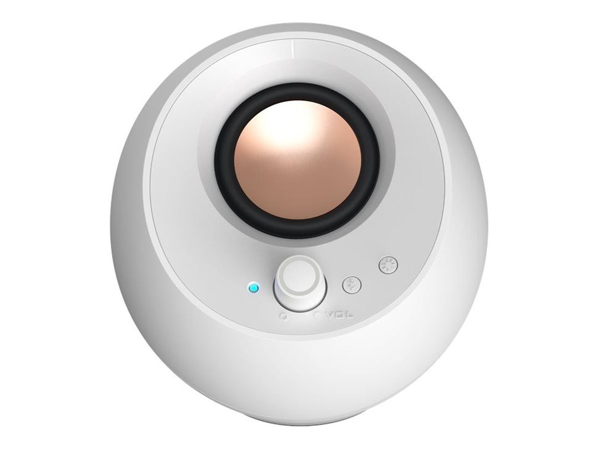Creative Labs Pebble Pro weiss Klinke USB-A/C Bluetooth Digitalverstärker - Lautsprecher - Lautsprecher - Stereo, Ansicht 4