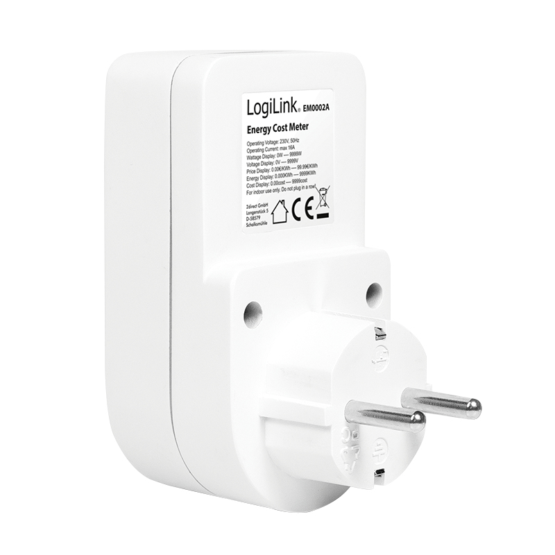 LogiLink Leistungs- / Energieverbrauszähler, Ansicht 2