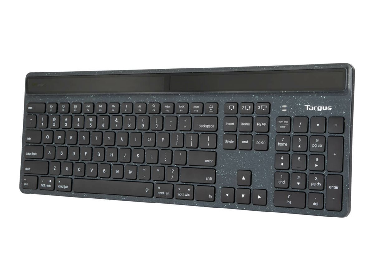 Targus EcoSmart - Tastatur - nachhaltige Energiegewinnung - TL: Französisch, AZERTY, Ansicht 5