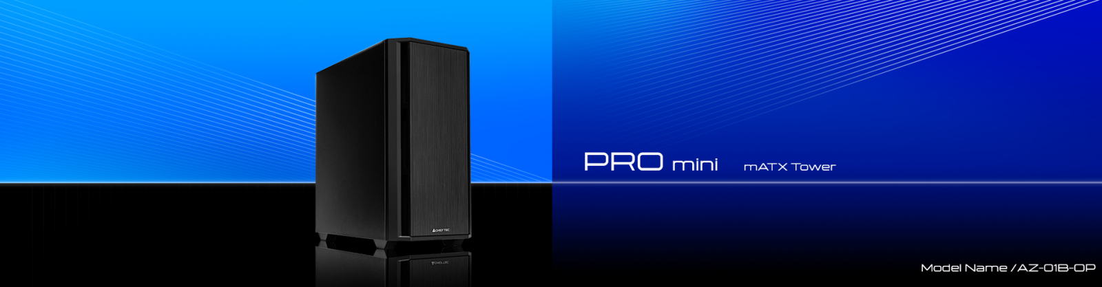 Chieftec Pro Mini AZ-01B-OP - MT - Mini-ATX - keine Spannungsversorgung (ATX), Ansicht 2