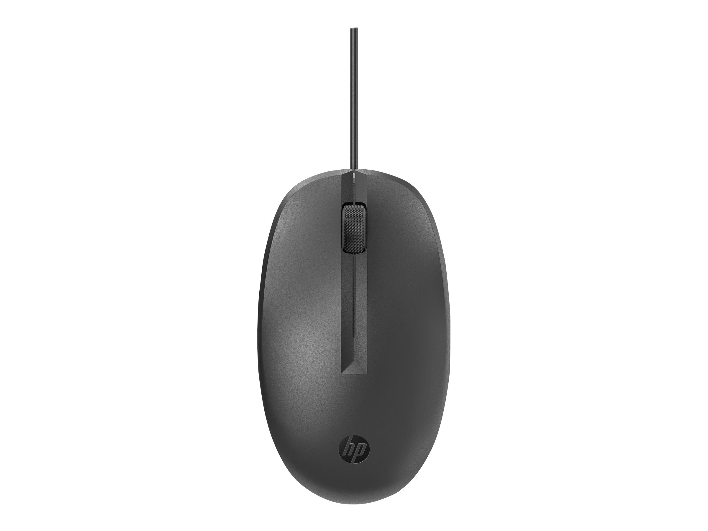 HP 125 - Maus - kabelgebunden - USB - Schwarz
