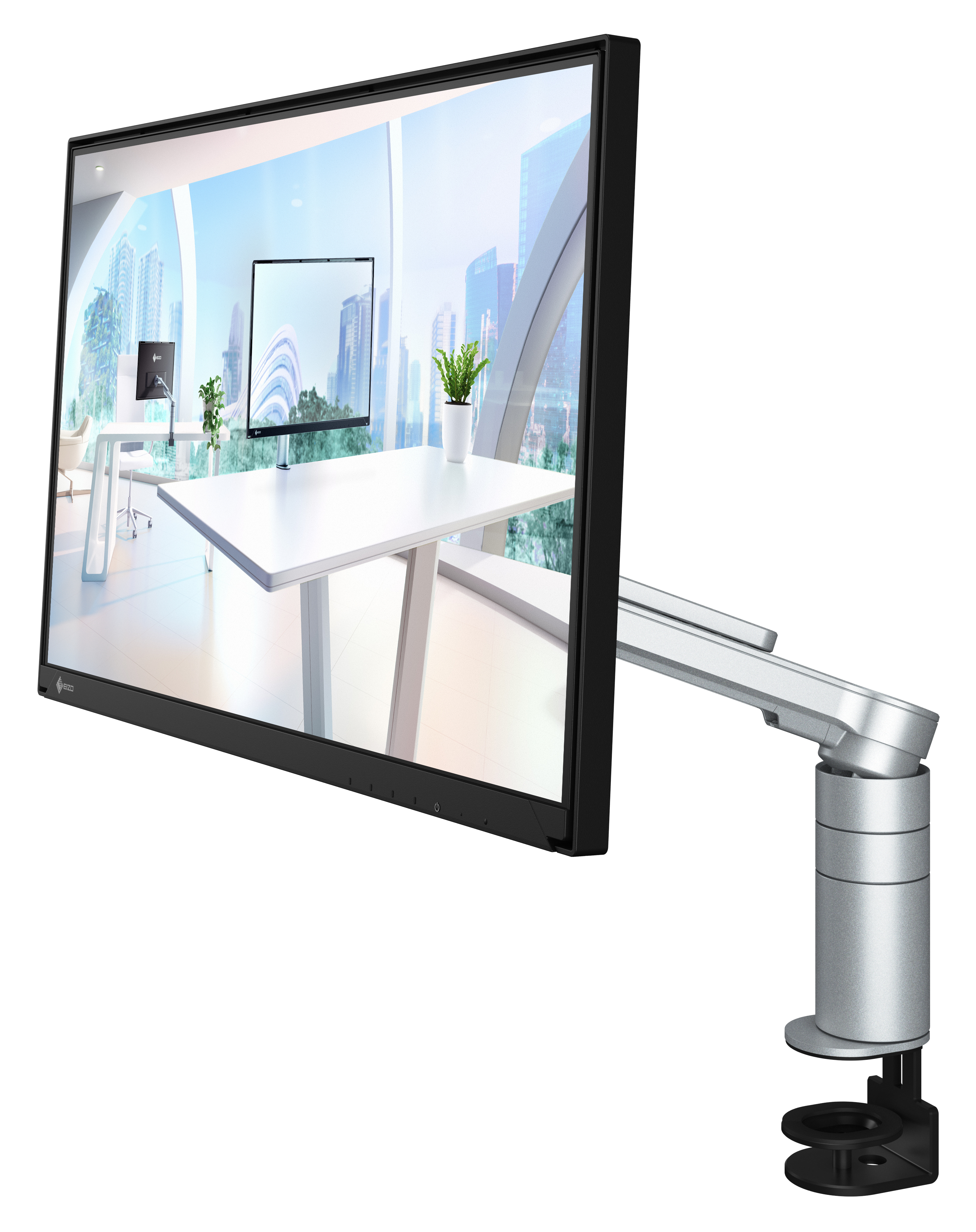 EIZO FlexScan FLT - Schwarz - LED-Monitor -  60.5cm (23.8")