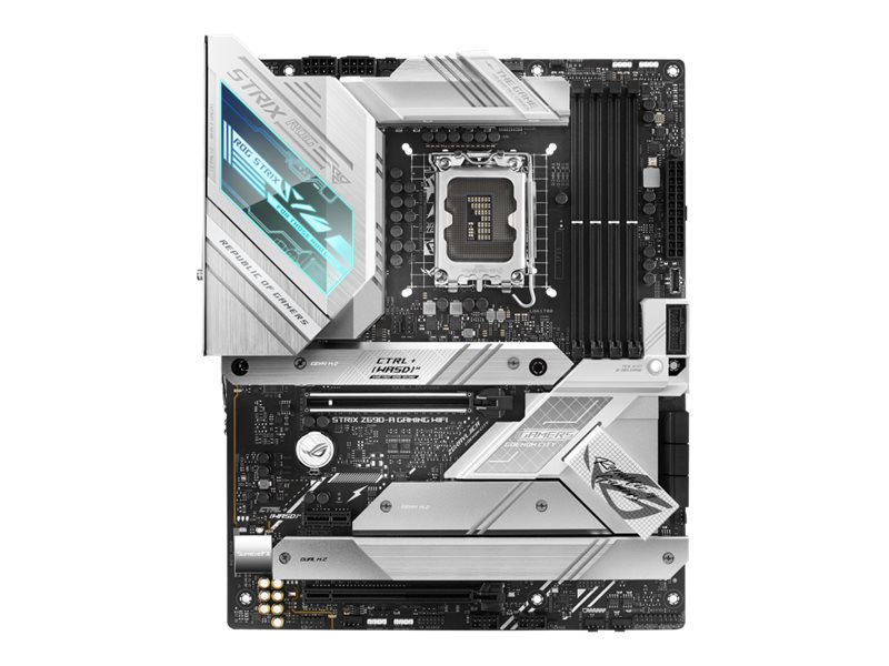 ASUS ROG STRIX Z690-A GAMING WIFI - Motherboard - ATX - LGA1700-Sockel - Z690 Chipsatz - USB-C Gen2 USB 3.2 Gen 1 USB 3.2 Gen 2 USB-C Gen 2x2 - 2.5 Gigabit LAN Wi-Fi 6 Bluetooth - Onboard-Grafik (CPU erforderlich)